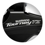 Cambio Dianteiro Shimano Tourney Tz500 28.6mm Puxa Por Baixo
