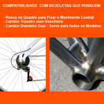Kit 21vel Bike Gta Alavancas Cambios Catraca V-brake Pedal
